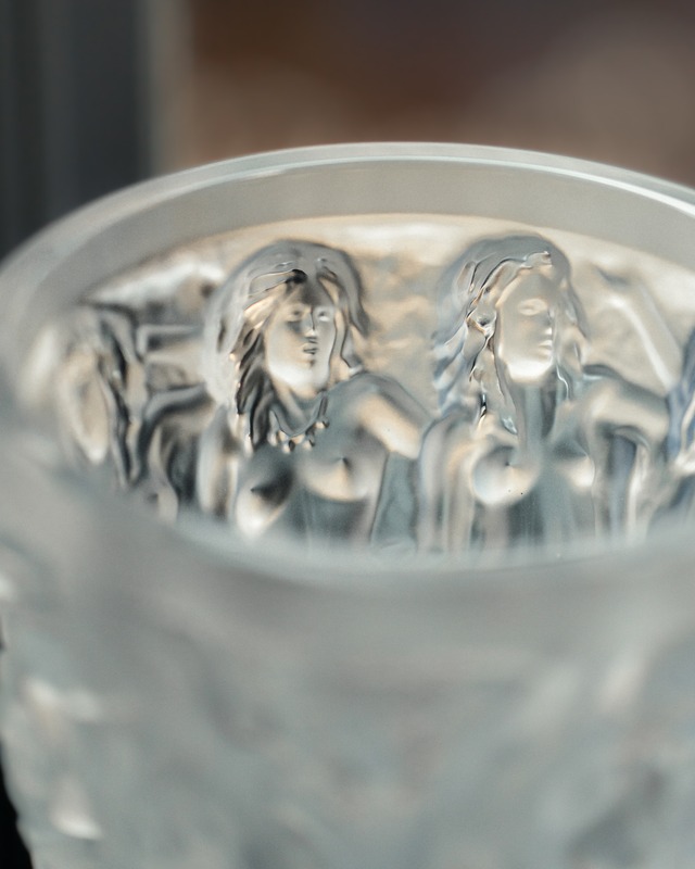 Lalique crystal glasses